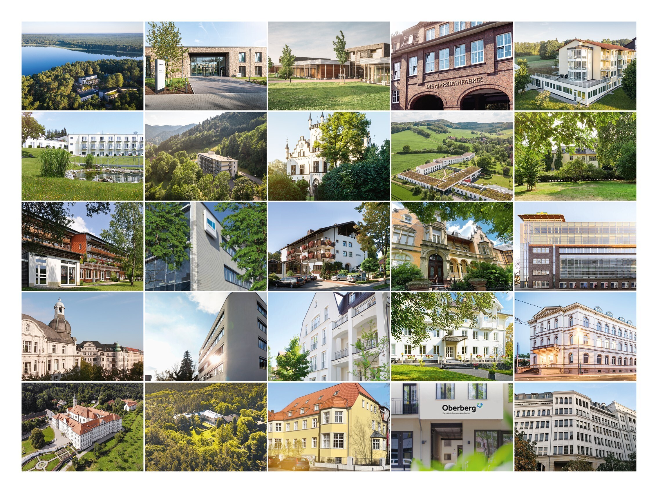 Collage Oberberg Kliniken